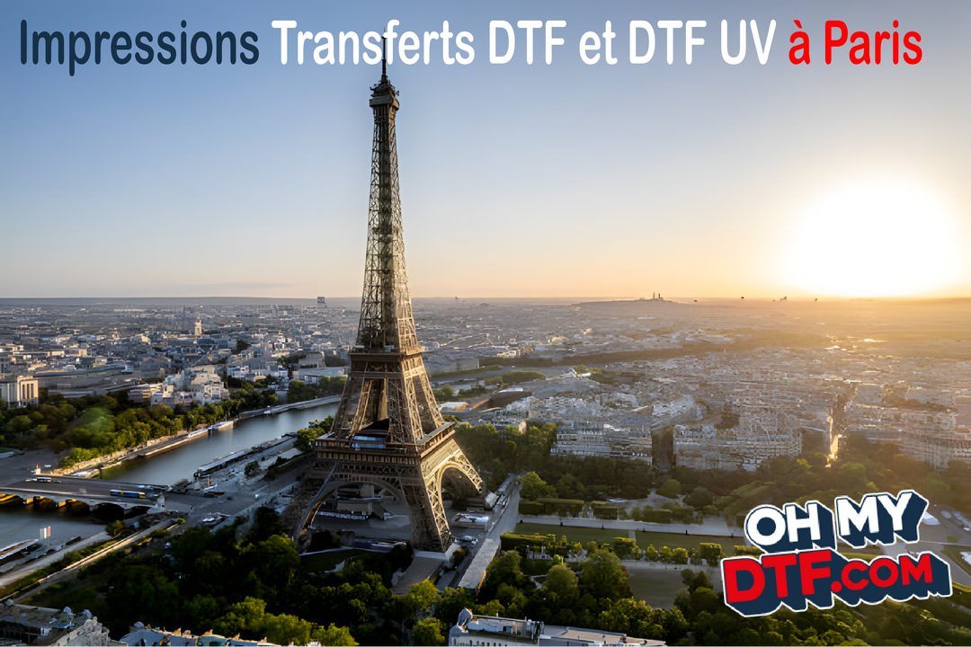 Transfert DTF à Paris en 6h