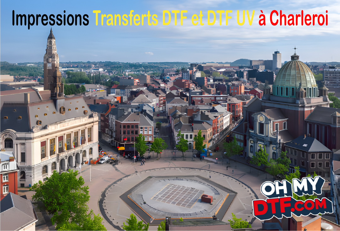 Transfert DTF à Charleroi en 6h