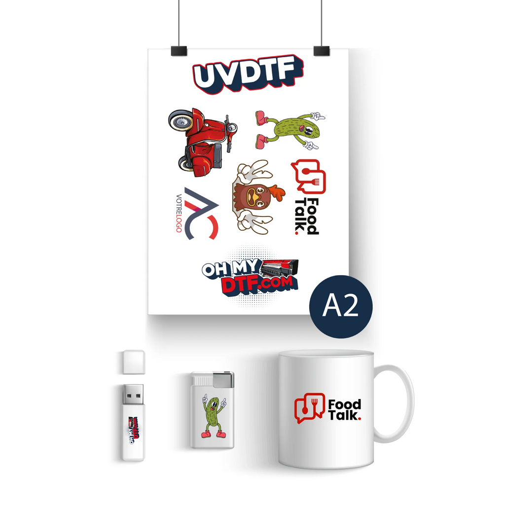 Impression DTF UV A2
